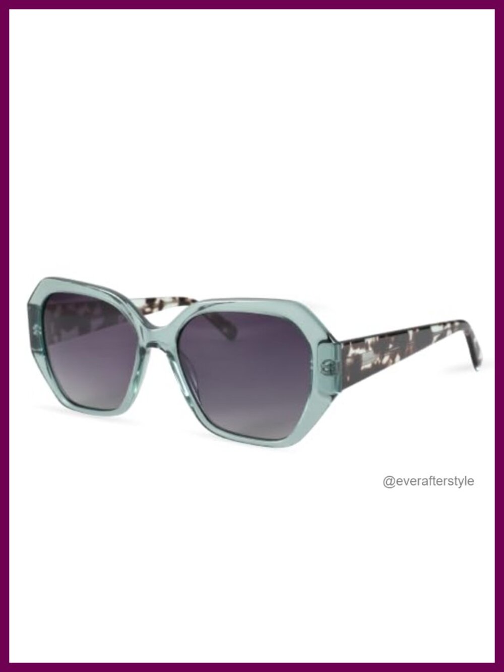 Polarized UV400 Hexagon Sunglasses Lightweight Acetate Retro